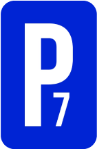 Značka P7